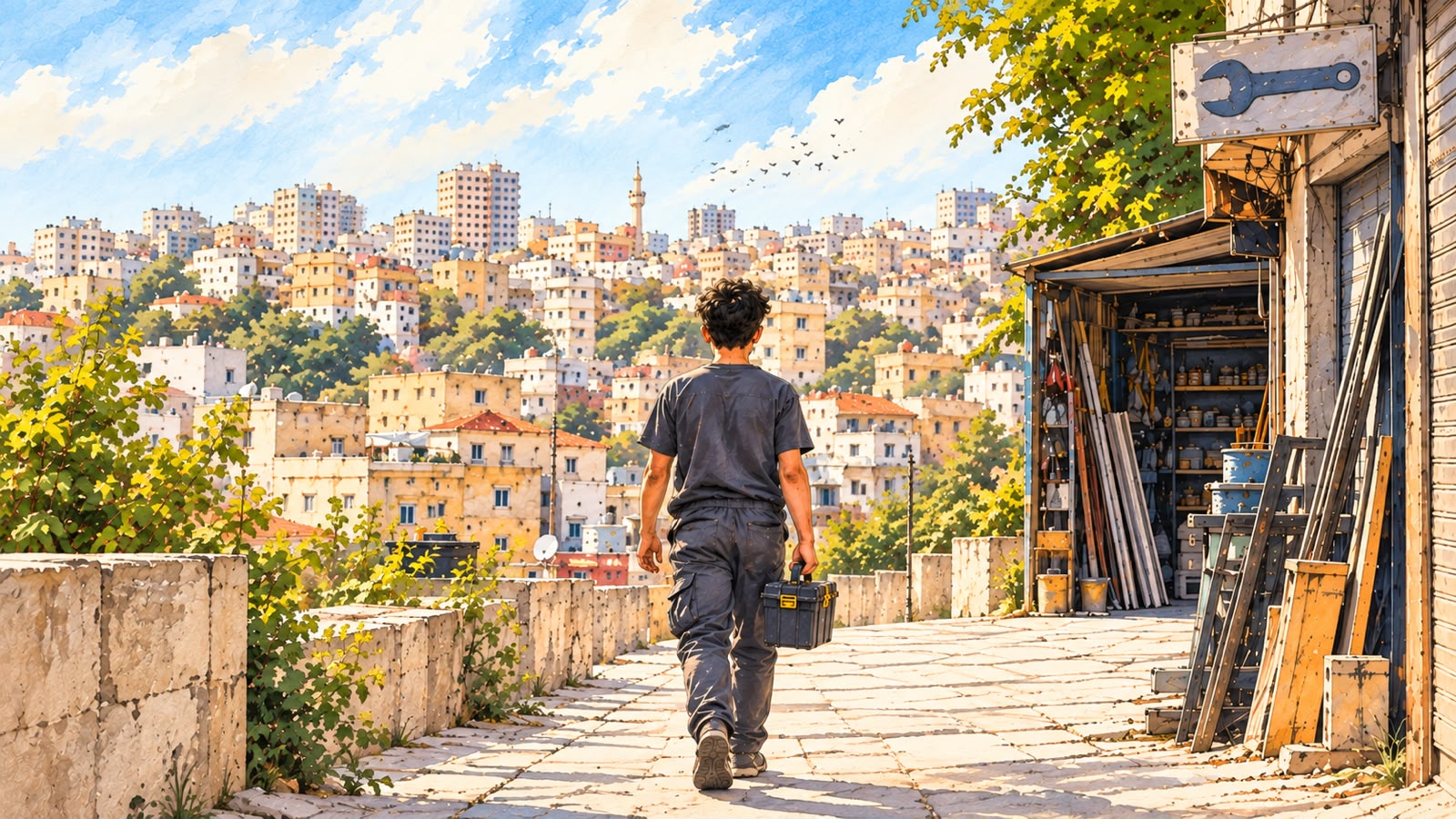 Adam: The boy who was afraid to go alone, now walks toward his future