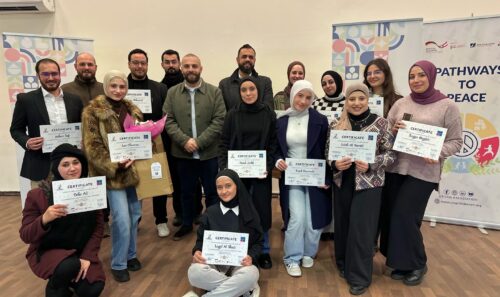 group photo of the participants of the project